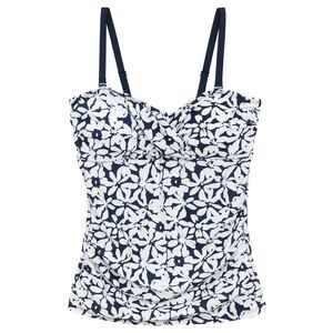 Regatta Womens/Ladies Aceana III Large Floral Bathing Suits / Navy/White